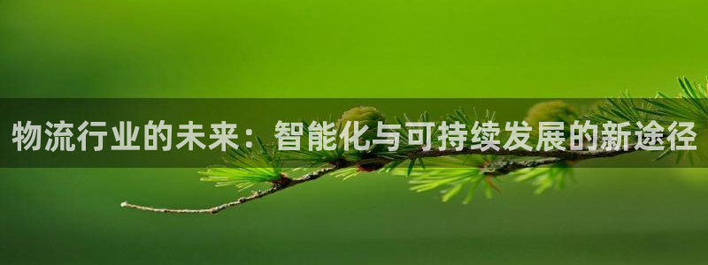 28圈官方官网：物流行业的未来：智能