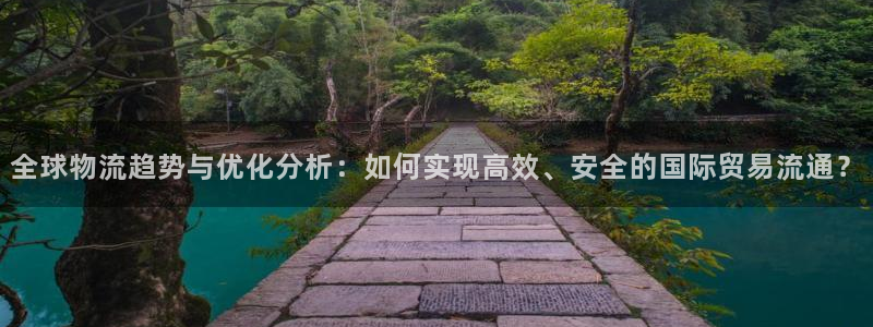 28圈官方版正版：全球物流趋势与优化