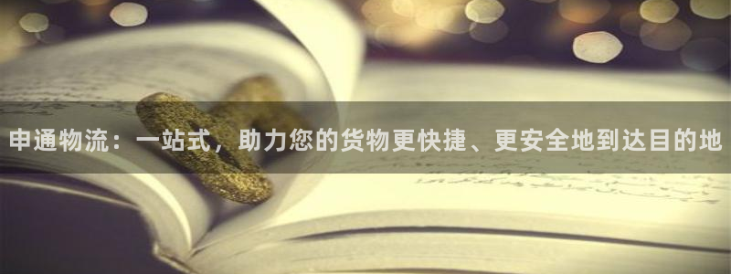 28圈官方官网：申通物流：一站式，助